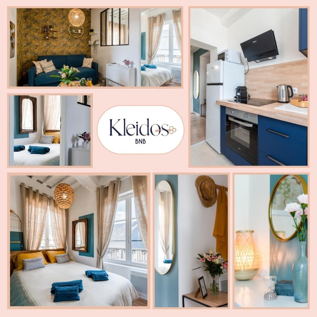 Ulysse By Kleidos - Charmant T2 Dans Le Centre De 퐁노데메르 외부 사진